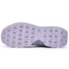 Zapatos KM «Blanco, morado y aguamarina»