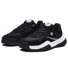 Zapatos Mihara x Fila T1 con lunares, color negro