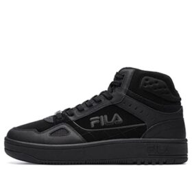 Zapatos retro de caña alta «Negro»