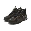Zapatos retro de caña alta «Negro Marrón»